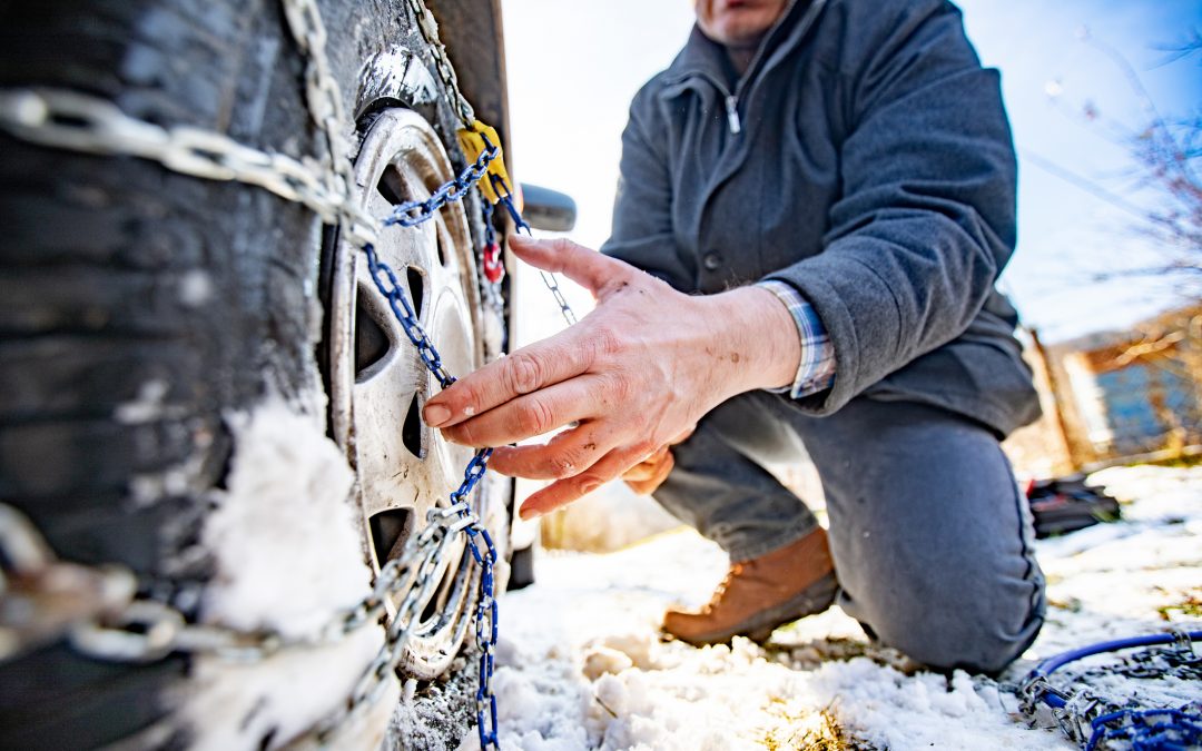 Vacaciones en la nieve: ¿Cómo poner las cadenas a los neumáticos?